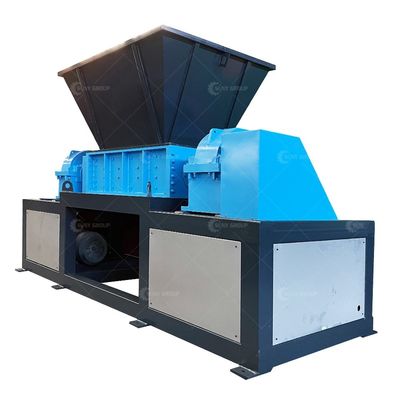 木製の箱紙紙プラスチックリサイクルのためのPLC制御ダブルシャフトシレッダー