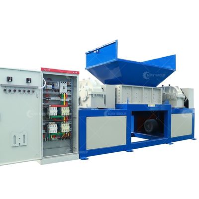 多機能の木材粉砕機 折り紙と二重軸金属粉砕