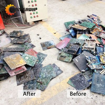 電子部品のリサイクルと脱溶接のための高容量コンピュータボード分解機