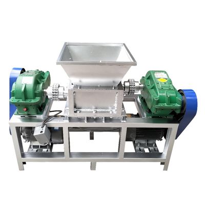 廃棄物 プラスチック クラッシャー 100-1000kg/h 廃棄物 金属スクラップ クラッシング マシン ミニ 金属 クラッダー