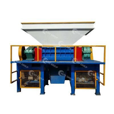 15000W ダブルシャフト 廃棄物 小型スクラップ タイヤ プラスチック 産業用 アルミ缶