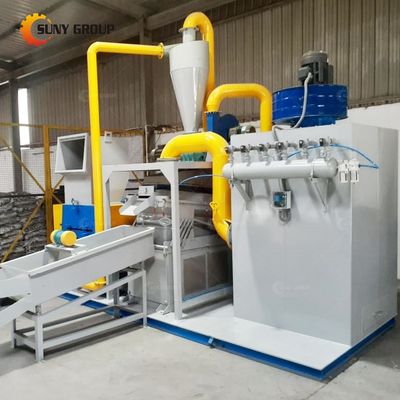 高純度銅線プラスチック分離粒機 380V 50Hz 3相