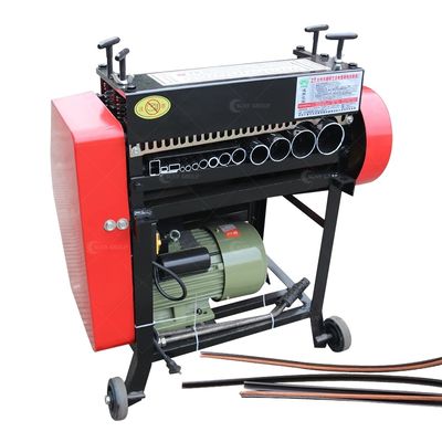 5.5kw ダブルピラースクラップ 銅ケーブルワイヤリストリッピングマシン 1-55mm 銅ワイヤ