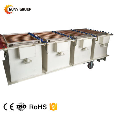 2000kg 重量銅電解機 99.99%純カソード銅生産