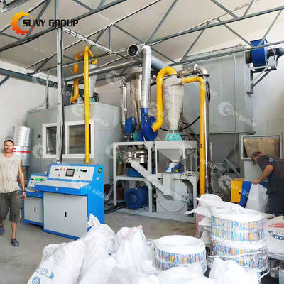 アルミプラスチック廃棄物処理設備 リサイクル用バスターパック用5.8t