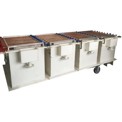 2000KG ゴールドカソード銅復元生産ライン ビデオアウトゴーイング検査