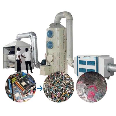 150KG-1000KG 容量PCB 電子部品のスクラップマシン