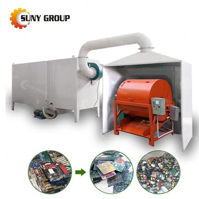 E 高生産性と40kg/hの燃料消費量の廃棄物分解機