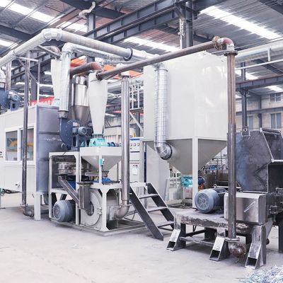 85kw スクラップ ブリスターパック ミルクバッグ リサイクル機器 アルミプラスチック分離機