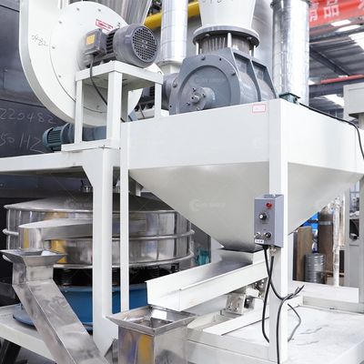 合格のスクラップ アルミ プラスチックフィルム リサイクル 生産ライン 85kw 量 5.8t