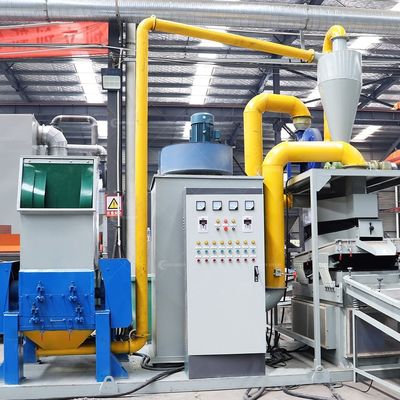 100% 純銅のスクラップケーブルワイヤ 分離 リサイクル 使われた銅ケーブル粒機