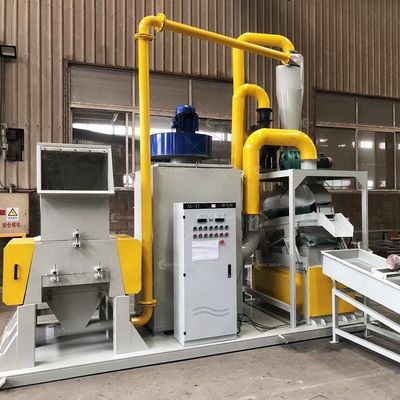 100% 純銅のスクラップケーブルワイヤ 分離 リサイクル 使われた銅ケーブル粒機