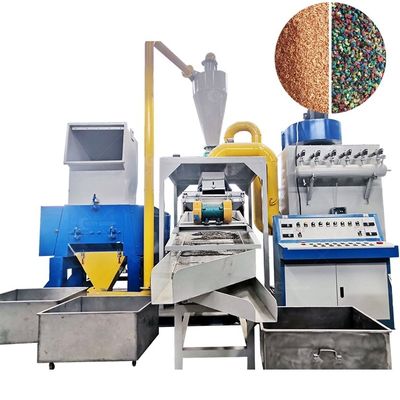 通信産業における銅スクラップとプラスチック分離用ケーブルリサイクル工場