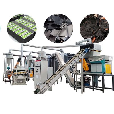リチウム電池リサイクルプラントの設備 バッテリー廃棄物処分 25 200-1000KG/H