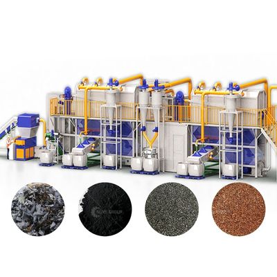 リチウム電池リサイクルプラントの設備 バッテリー廃棄物処分 25 200-1000KG/H