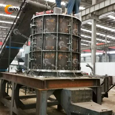 垂直スクラップ鉄銅モーターステーターローターハンマー粉砕リサイクルマシン
