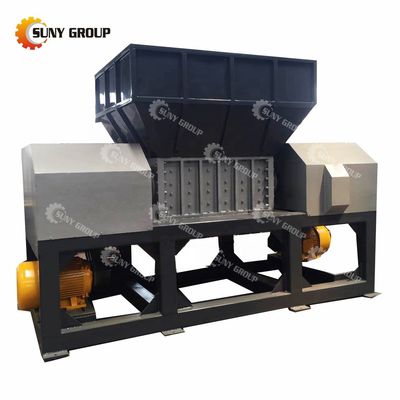 15kW 銅/銅 アルミ プロファイル シェラダー スクラップ メタルの刃 ダブルシャフト シェラダー