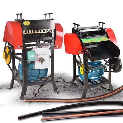 15M/Min ケーブルリサイクル産業用銅ケーブルワイヤリストリッピングマシン 1-38mm