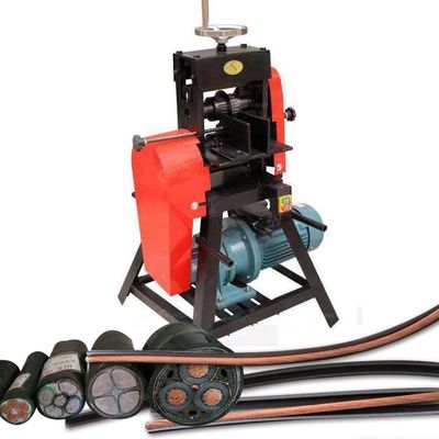 15M/Min ケーブルリサイクル産業用銅ケーブルワイヤリストリッピングマシン 1-38mm