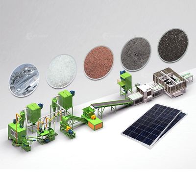 カスタマイズされた太陽光パネルリサイクルマシン スクラップリサイクルのための必須機器