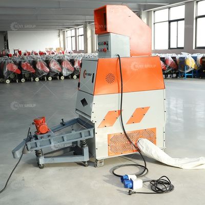 30-50kg/h 銅線粒機 銅とプラスチック粒の直接供給
