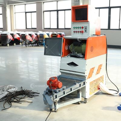 30-50kg/h 銅線粒機 銅とプラスチック粒の直接供給