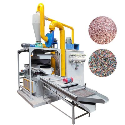 PLC制御と0.2-20mmワイヤレンジを持つ先進的なスクラップ銅ケーブル粒化機