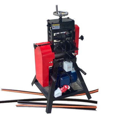 4.5kw 廃棄物剥離銅線ケーブル剥離機 剥離長 1-150mm