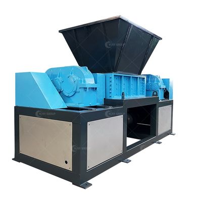 木製の箱紙紙プラスチックリサイクルのためのPLC制御ダブルシャフトシレッダー