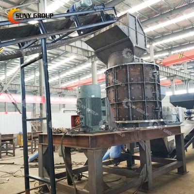 廃棄物 混合金属 材料 ハンマー クラッシャー ドラム型 クラッシング マシン 12000KG 重量