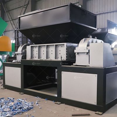 廃棄物金属と鋼末をリサイクルするための多機能の二重シャフトプラスチック・シュレッダー
