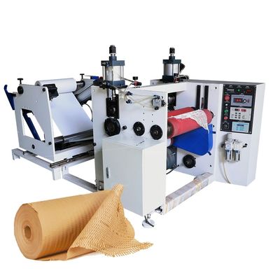 自動製紙 ハニーコムコア製紙と他の材料を粉砕する機械