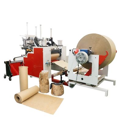 自動製紙 ハニーコムコア製紙と他の材料を粉砕する機械