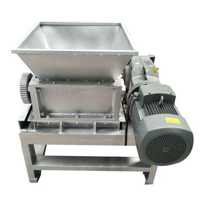 小規模生産のためのコンパクトデザイン 380V / 50Hz電圧ミニダブルシャフトシェードラー