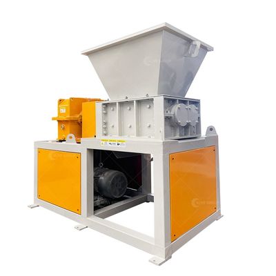多機能の廃棄物分解機 プラスチックの粉砕機 30-50kg カスタマイズされたミニダブルシャフト粉砕機