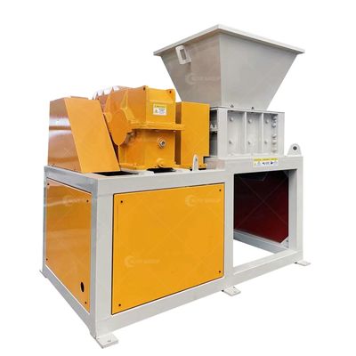 多機能の廃棄物分解機 プラスチックの粉砕機 30-50kg カスタマイズされたミニダブルシャフト粉砕機