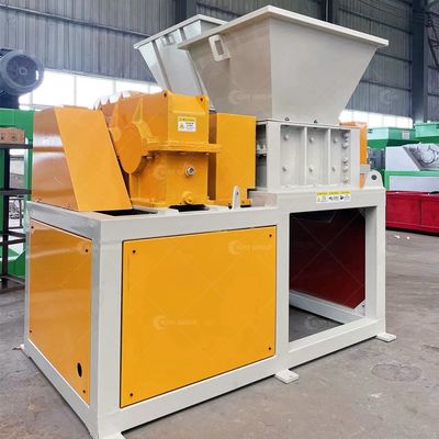 多機能の廃棄物分解機 プラスチックの粉砕機 30-50kg カスタマイズされたミニダブルシャフト粉砕機