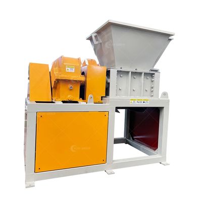 多機能の廃棄物分解機 プラスチックの粉砕機 30-50kg カスタマイズされたミニダブルシャフト粉砕機